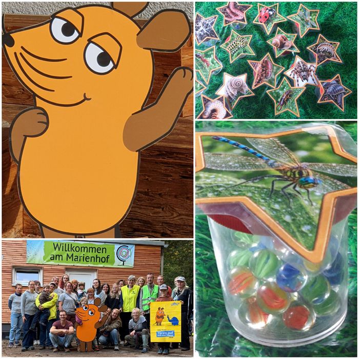 Collage mit Aktionsbildern vom MAustag am Marienhof 03.10.2026