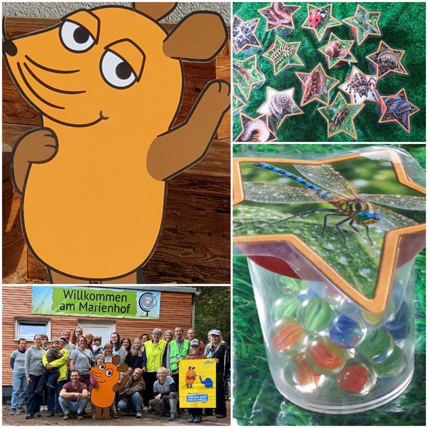Collage mit Aktionsbildern vom MAustag am Marienhof 03.10.2026